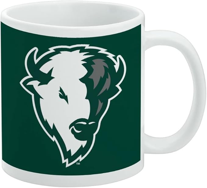 Williston State College Primary Logo Ceramic Coffee Mug, Novelty Gift Mugs for Coffee, Tea and Hot Drinks, 11oz, White