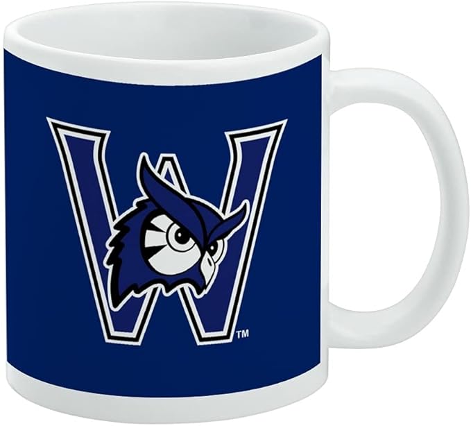 Westfield State Univeristy Owls Logo Ceramic Coffee Mug, Novelty Gift Mugs for Coffee, Tea and Hot Drinks, 11oz, White