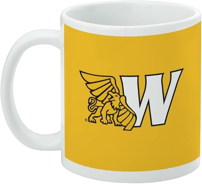 Missouri Western State University Primary Logo Ceramic Coffee Mug, Novelty Gift Mugs for Coffee, Tea and Hot Drinks, 11oz, White