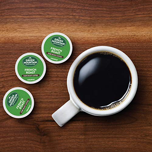 Green Mountain Coffee Roasters French Roast Keurig K-Cup Pods, Dark Roast Coffee, 72 Count