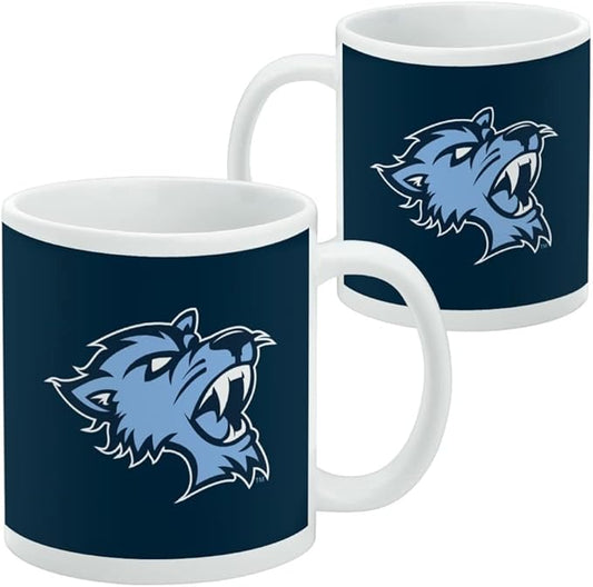Baruch College Primary Logo Ceramic Coffee Mug, Novelty Gift Mugs for Coffee, Tea and Hot Drinks, 11oz, White
