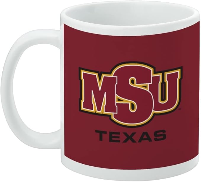 Midwestern Sate Primary Logo Ceramic Coffee Mug, Novelty Gift Mugs for Coffee, Tea and Hot Drinks, 11oz, White