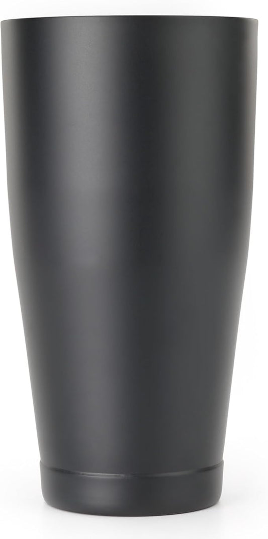 Barfly Shaker Cocktail Tin, Large 28 oz (828 ml), Matte Black
