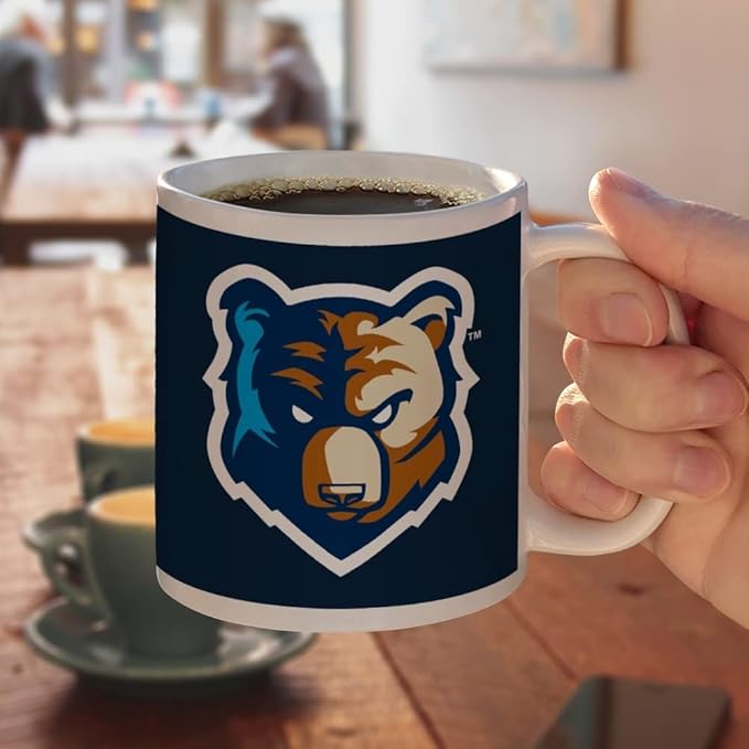 Bob Jones University Primary Logo Ceramic Coffee Mug, Novelty Gift Mugs for Coffee, Tea and Hot Drinks, 11oz, White