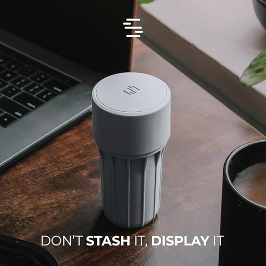 Staze Preserve Vacuum Sealed Storage Jars (148ml) | Smell Proof Containers | Herb Storage & Food Storage Container with Protection -(CLOUD)