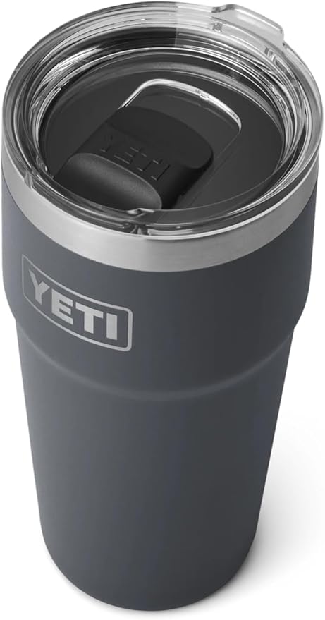 YETI Rambler 20 oz Stackable Tumbler, Stainless Steel, Vacuum Insulated with MagSlider Lid