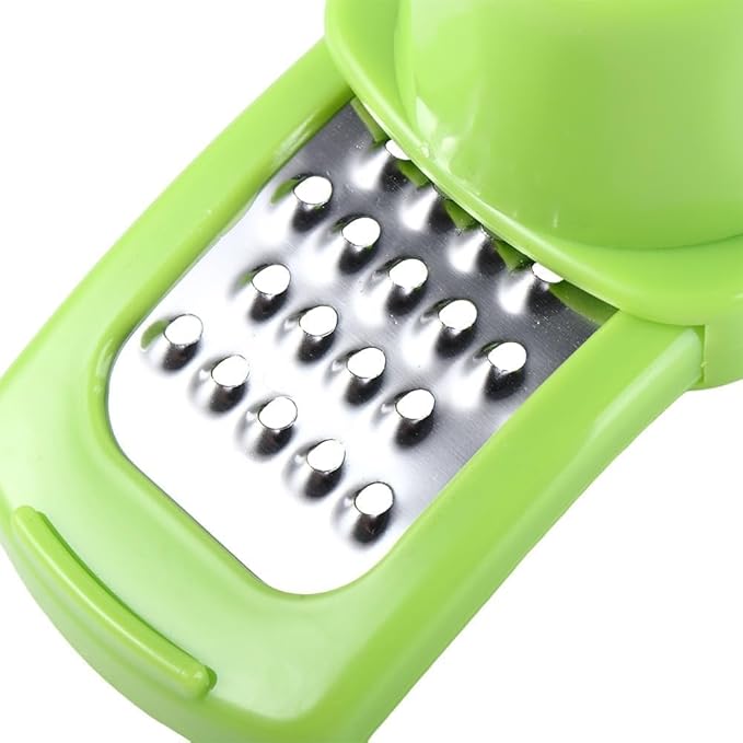 Green Multifunction Ginger Grater Tool Mini Grater Nutmeg Grinder Garlic, Kitchen Manual Fruit Vegetable Nuts Chopper Grinder Garlic Presses Kitchen Utensils and Gadgets, Graters