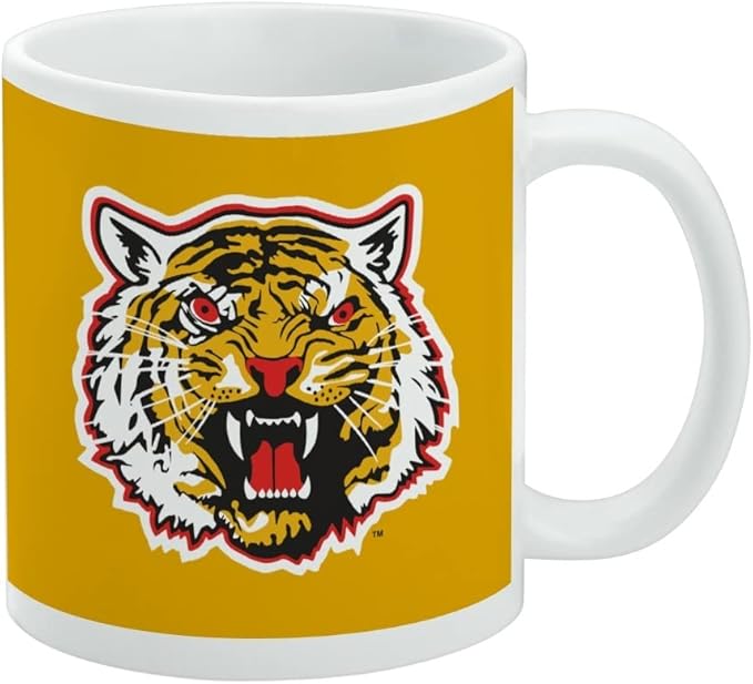 Grambling State University Primary Logo Ceramic Coffee Mug, Novelty Gift Mugs for Coffee, Tea and Hot Drinks, 11oz, White