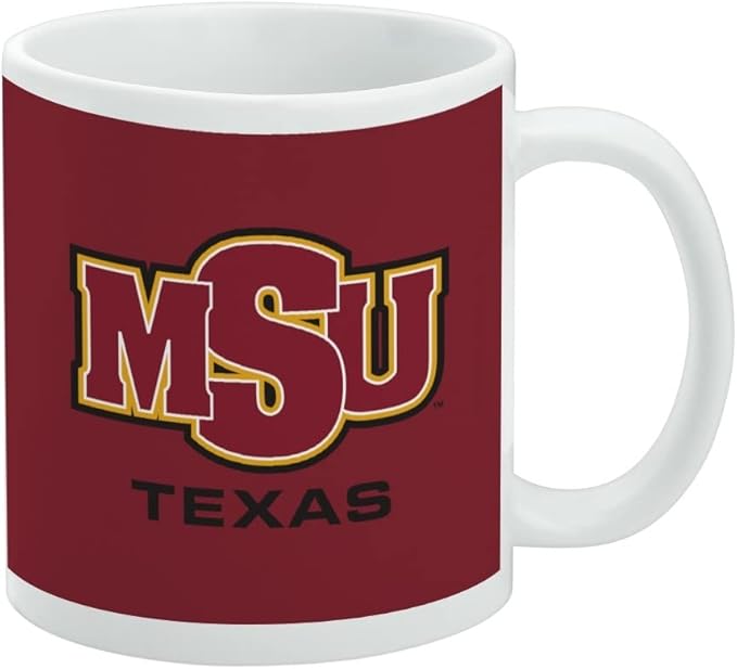 Midwestern Sate Primary Logo Ceramic Coffee Mug, Novelty Gift Mugs for Coffee, Tea and Hot Drinks, 11oz, White
