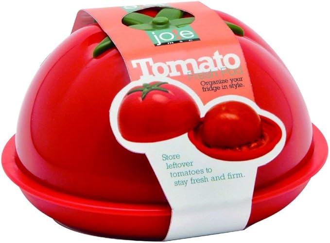 Joie Fresh Pod Tomato Storage Container, Keeps Leftover Half Flavorful and Firm in Fridge, Reusable Kitchen Gadget, BPA Free, Dishwasher Safe