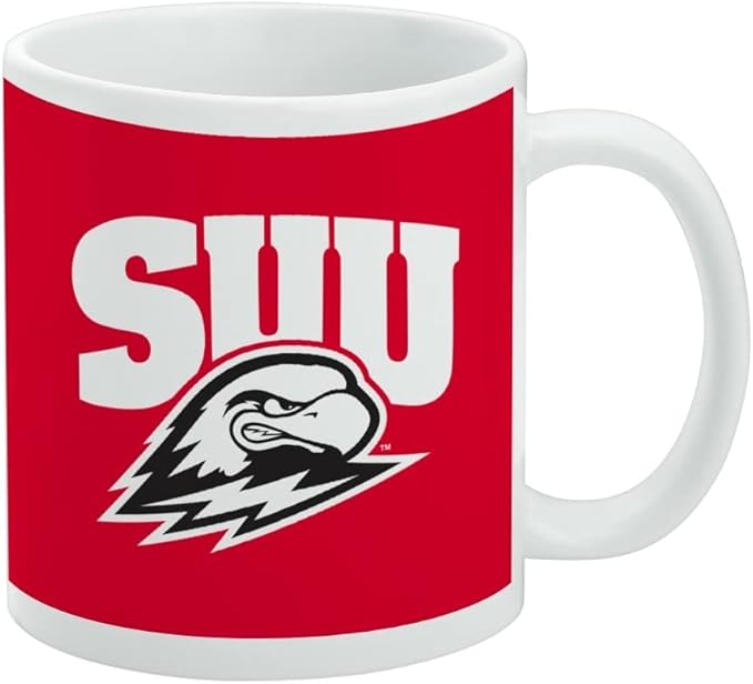 Southern Utah University Primary Logo Ceramic Coffee Mug, Novelty Gift Mugs for Coffee, Tea and Hot Drinks, 11oz, White