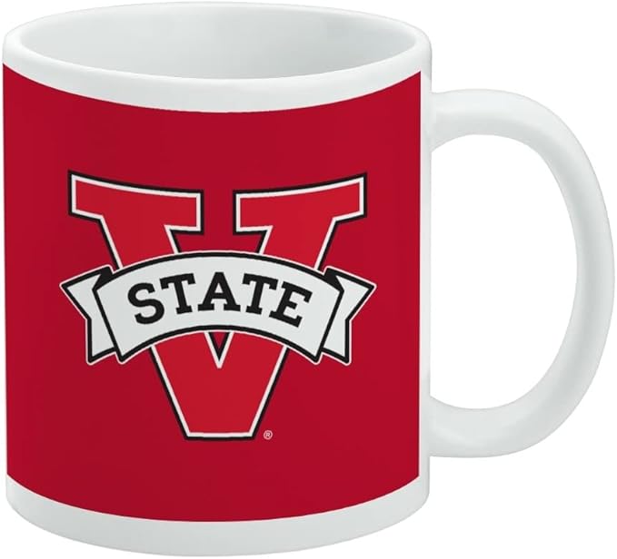 Valdosta Primary Logo Ceramic Coffee Mug, Novelty Gift Mugs for Coffee, Tea and Hot Drinks, 11oz, White
