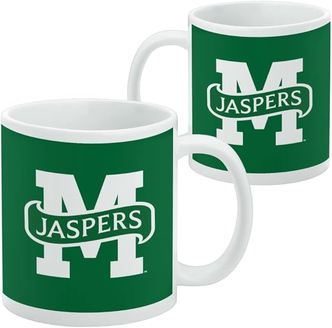Manhattan College Primary Logo Ceramic Coffee Mug, Novelty Gift Mugs for Coffee, Tea and Hot Drinks, 11oz, White