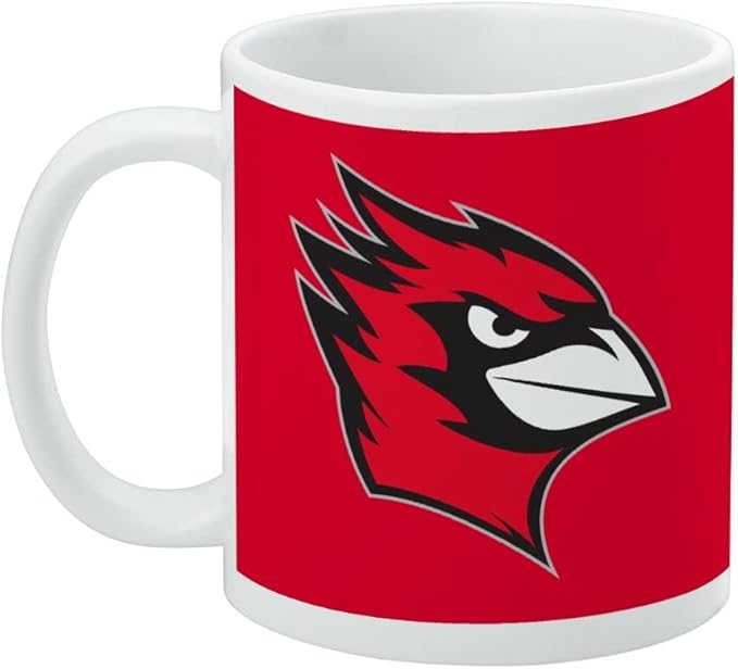 Wesleyan University Primary Logo Ceramic Coffee Mug, Novelty Gift Mugs for Coffee, Tea and Hot Drinks, 11oz, White