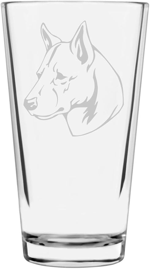 Canaan Dog Custom Personalized Dog Themed Etched All Purpose 16oz Pint Glass