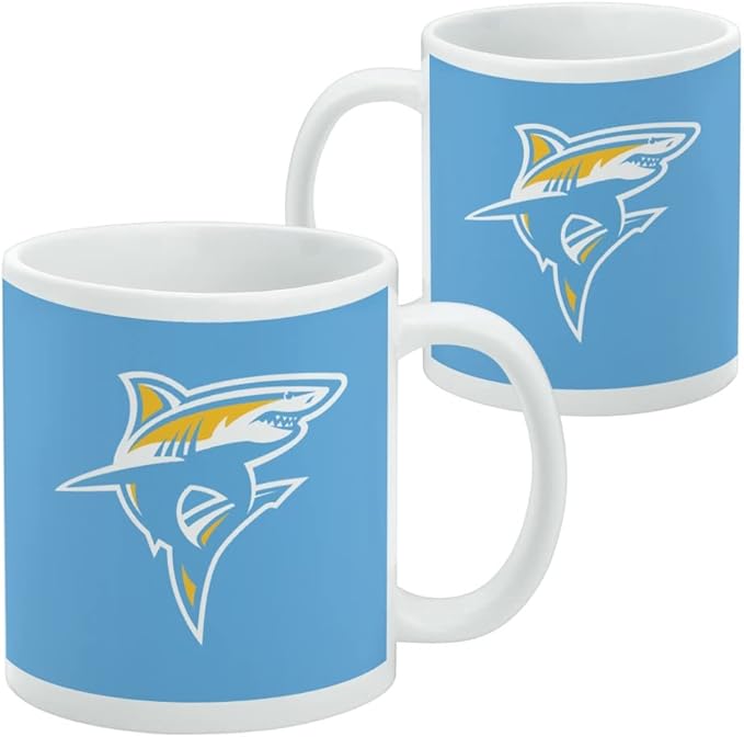 Long Island University Primary Logo Ceramic Coffee Mug, Novelty Gift Mugs for Coffee, Tea and Hot Drinks, 11oz, White