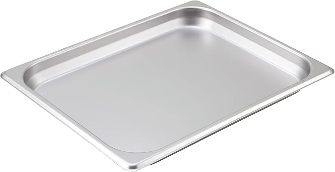 Winco 1/2 Size Pan 1 1/4" (NSF), Stainless Steel