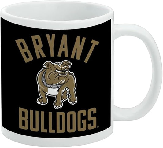 Bryant University Official Logo Ceramic Coffee Mug, Novelty Gift Mugs for Coffee, Tea and Hot Drinks, 11oz, White