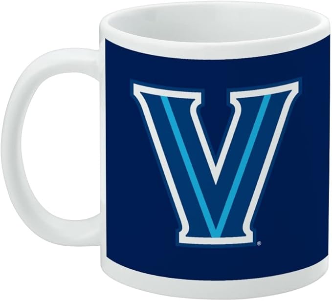 Villanova University Primary Logo Ceramic Coffee Mug, Novelty Gift Mugs for Coffee, Tea and Hot Drinks, 11oz, White