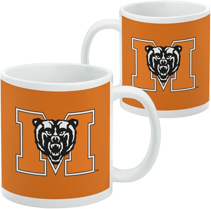 Mercer University Primary Logo Ceramic Coffee Mug, Novelty Gift Mugs for Coffee, Tea and Hot Drinks, 11oz, White