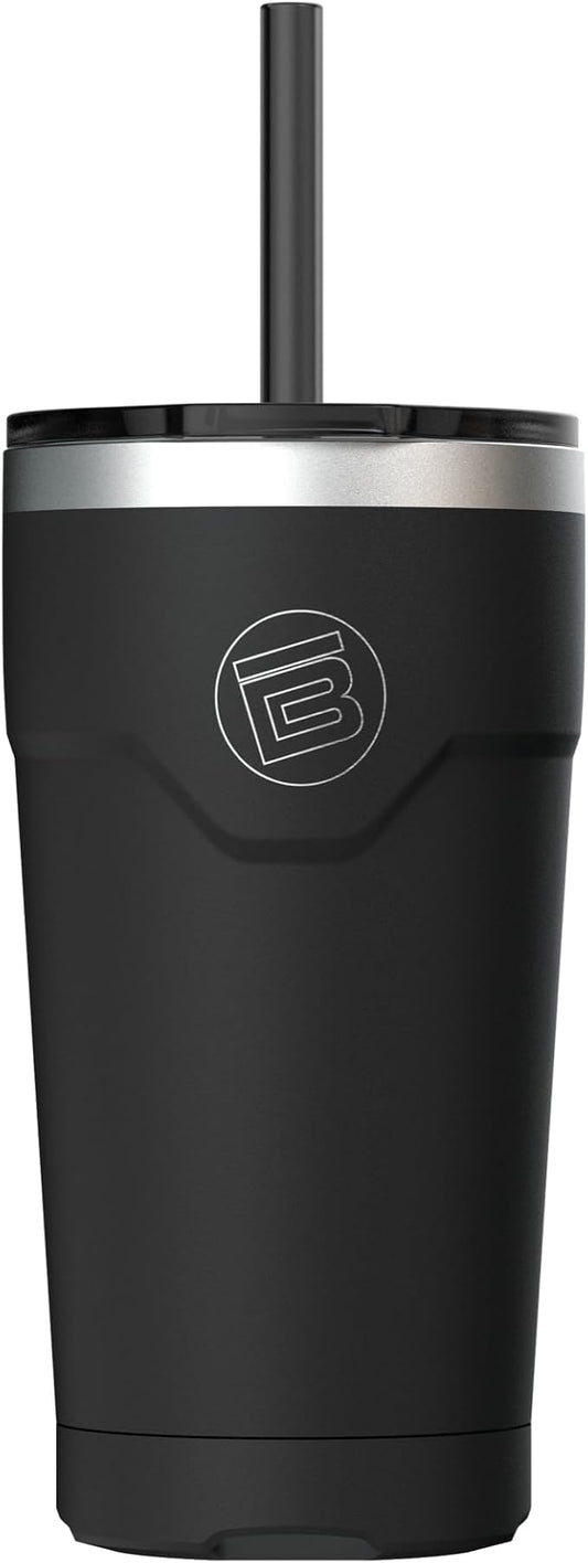 BOTE MagnePod Drinkware Insulated Drink Tumbler includes Lid with Straw Magnetically attaches to Compatible SUPs Kayaks Floats Hangouts 20 oz Multiple Colors