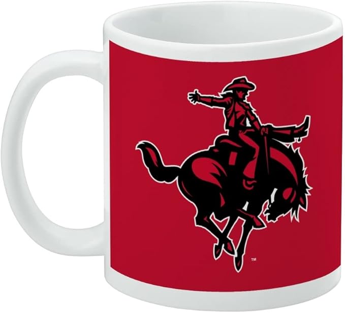Northwestern Oklahoma State Primary Ceramic Coffee Mug, Novelty Gift Mugs for Coffee, Tea and Hot Drinks, 11oz, White