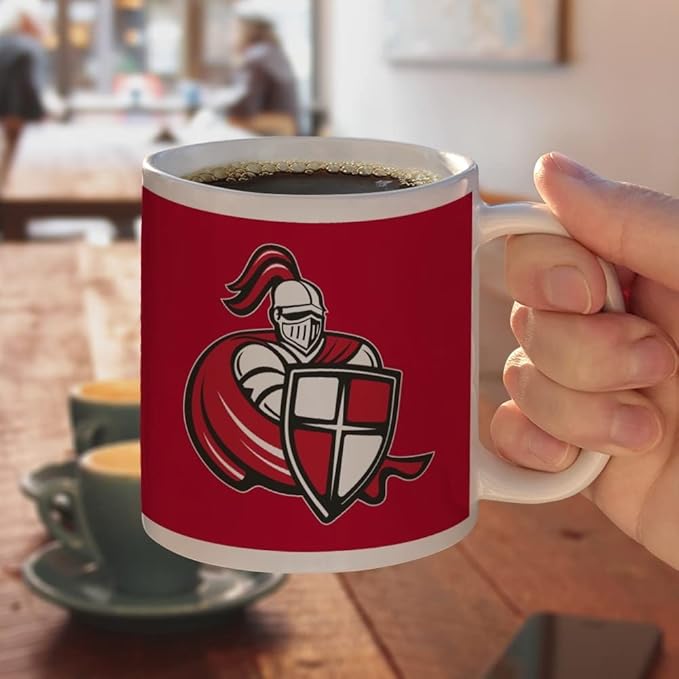 William Carey University Primary Logo Ceramic Coffee Mug, Novelty Gift Mugs for Coffee, Tea and Hot Drinks, 11oz, White
