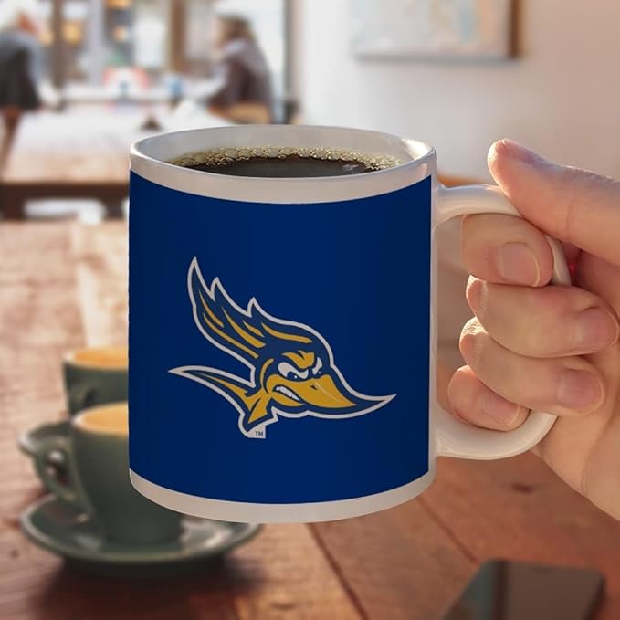 California State University Bakersfield Primary Logo Ceramic Coffee Mug, Novelty Gift Mugs for Coffee, Tea and Hot Drinks, 11oz, White