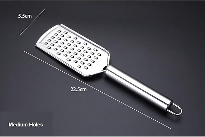 Handheld Cheese Grater, Cheese Zester Stainless Steel, Lemon Zesters, Kitchen Vegetable Peeler, Food Zesters Grater Slicer for Ginger Garlic Chocolate Fruits, Zester Graters with Handle