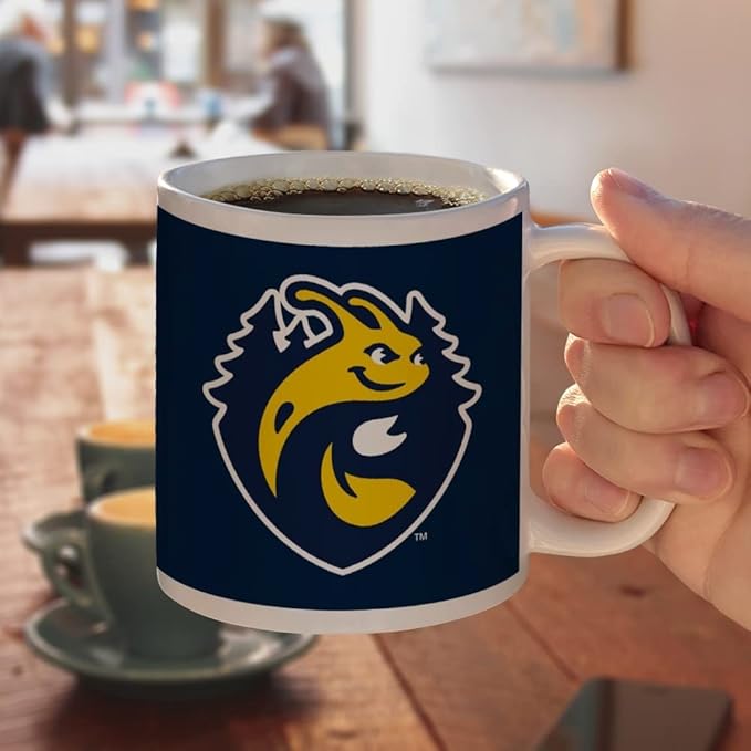 University of California-Santa Cruz Primary Logo Ceramic Coffee Mug, Novelty Gift Mugs for Coffee, Tea and Hot Drinks, 11oz, White