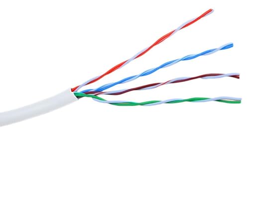 VIVO 500ft Bulk Cat6 Wire, CCA Ethernet Cable, 23 AWG, UTP Pull Box, LAN Network, White, CABLE-V006W