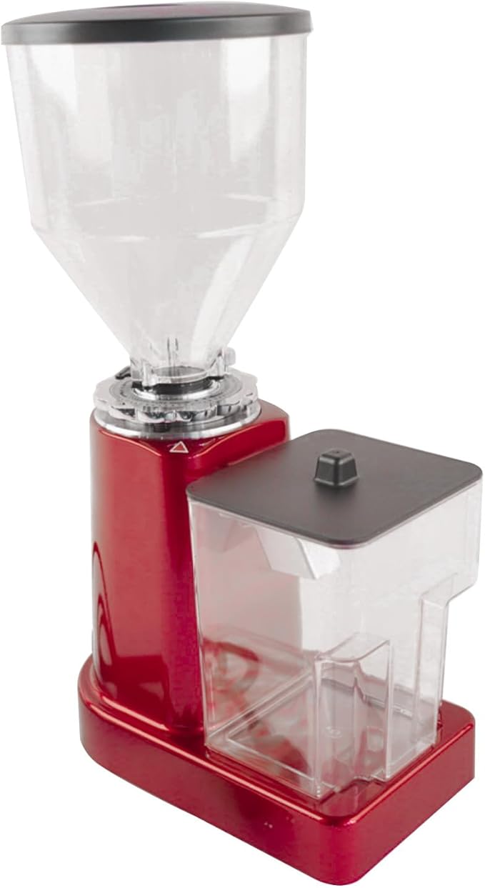 Electric Coffee Bean Grinder 35oz Flat Burr Coffee Grinder with 19 Grinding Settings Adjustable Bulk Coffee Grinder Large Capacity (Red)