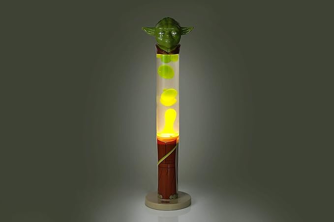 Star Wars Jedi Master Yoda 18-Inch 3D Top Motion Lamp, Mood Light