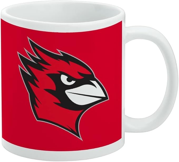 Wesleyan University Primary Logo Ceramic Coffee Mug, Novelty Gift Mugs for Coffee, Tea and Hot Drinks, 11oz, White