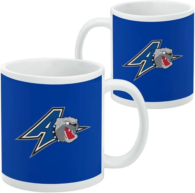 UNC Asheville Primary Logo Ceramic Coffee Mug, Novelty Gift Mugs for Coffee, Tea and Hot Drinks, 11oz, White