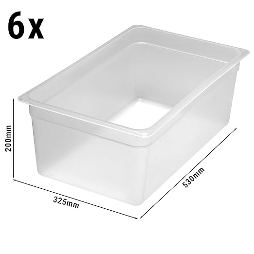Cambro Food/Beverage Storage Container, Standard, Translucent