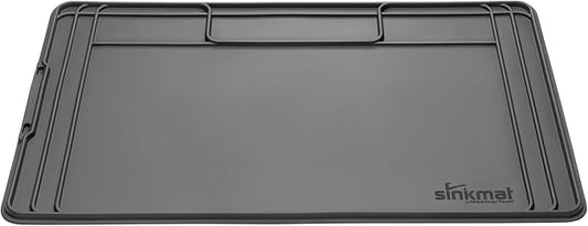 WeatherTech SinkMat – Waterproof Under Sink Liner Mat for Kitchen Bathroom – 46” x 22” Inches - Durable, Flexible Tray – Home undersink Organizer Must Haves, Black
