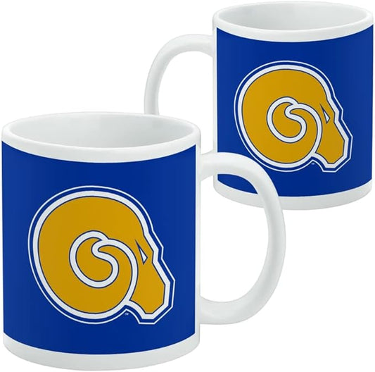 Albany State University Primary Logo Ceramic Coffee Mug, Novelty Gift Mugs for Coffee, Tea and Hot Drinks, 11oz, White
