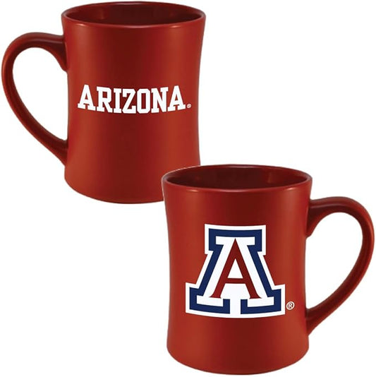 Arizona Wildcats Ceramic 16oz Sculpted Mug – Official Team Logo Coffee Cup – Handwash Recommended – Individually Boxed