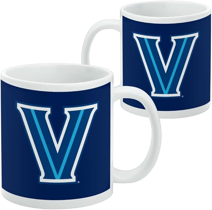 Villanova University Primary Logo Ceramic Coffee Mug, Novelty Gift Mugs for Coffee, Tea and Hot Drinks, 11oz, White
