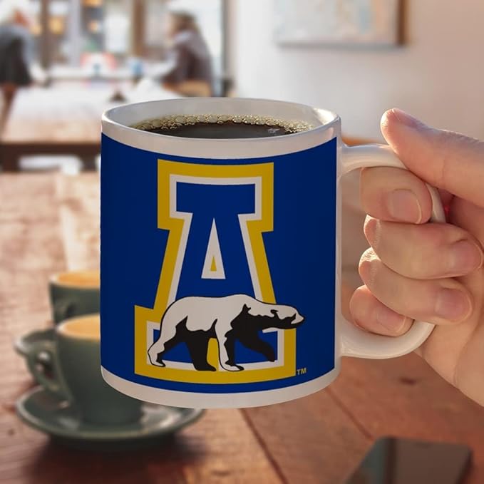 University of Alaska, Fairbanks Primary Logo Ceramic Coffee Mug, Novelty Gift Mugs for Coffee, Tea and Hot Drinks, 11oz, White