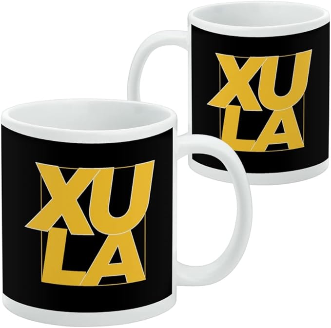 Xavier University of Louisiana Primary Logo Ceramic Coffee Mug, Novelty Gift Mugs for Coffee, Tea and Hot Drinks, 11oz, White