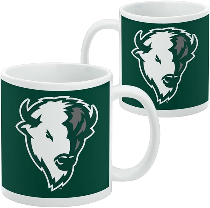 Williston State College Primary Logo Ceramic Coffee Mug, Novelty Gift Mugs for Coffee, Tea and Hot Drinks, 11oz, White