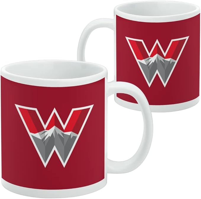 Western Colorado University Primary Logo Ceramic Coffee Mug, Novelty Gift Mugs for Coffee, Tea and Hot Drinks, 11oz, White