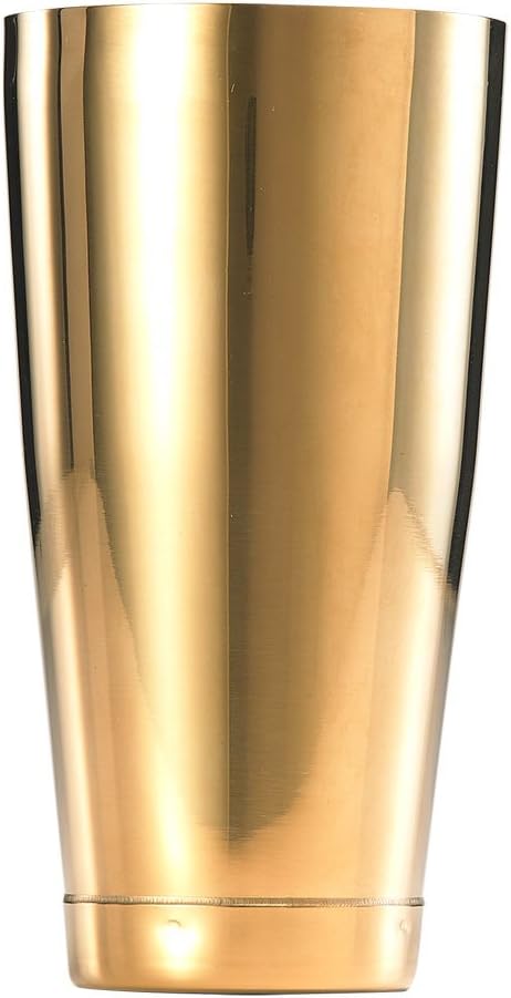 Barfly M37008GD Cocktail Tin, Large 28 oz (828 ml), Gold