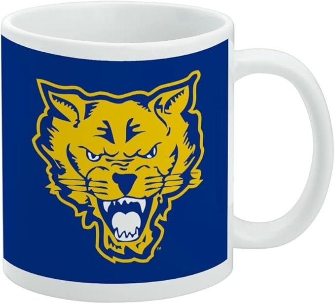 Fort Valley State University Primary Logo Ceramic Coffee Mug, Novelty Gift Mugs for Coffee, Tea and Hot Drinks, 11oz, White