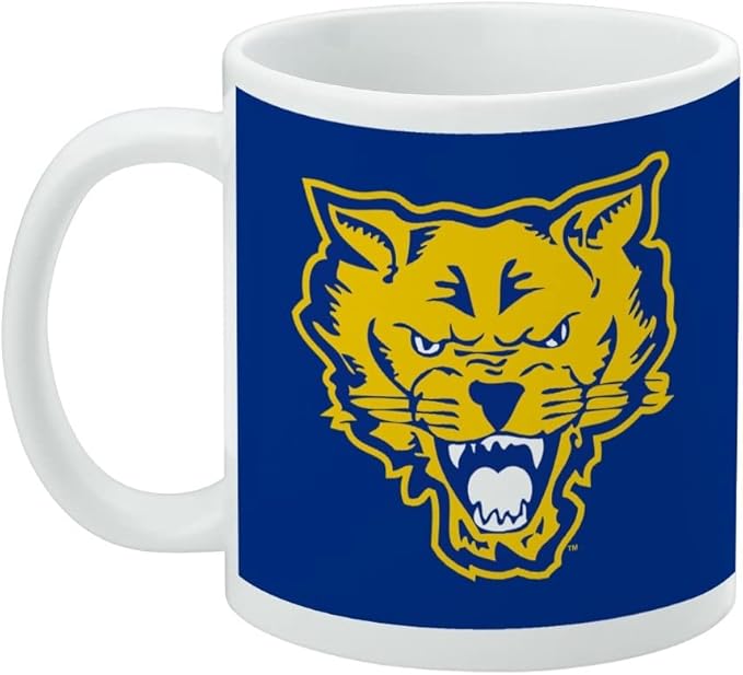 Fort Valley State University Primary Logo Ceramic Coffee Mug, Novelty Gift Mugs for Coffee, Tea and Hot Drinks, 11oz, White