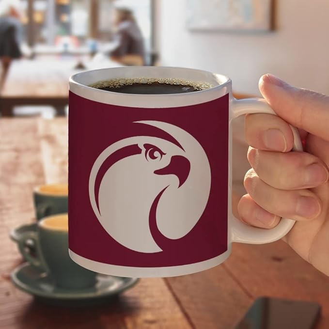 Seattle Pacific University Primary Logo Ceramic Coffee Mug, Novelty Gift Mugs for Coffee, Tea and Hot Drinks, 11oz, White