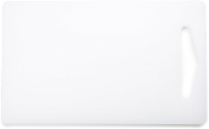 Fox Run White Poly Bar Cutting Board, 0.5 x 6 x 9.75 inches,3801