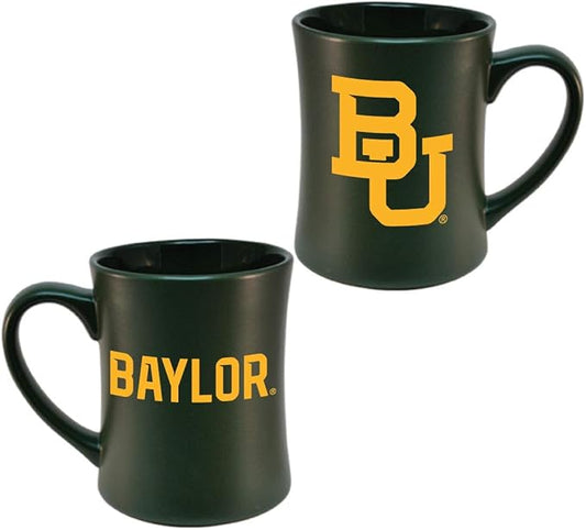 Baylor Bears Ceramic 16oz Sculpted Mug – Official Team Logo Coffee Cup – Handwash Recommended – Individually Boxed